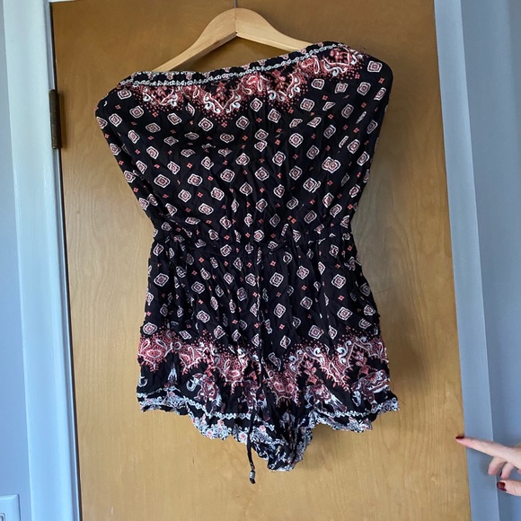 Angie Pants - Angie strapless romper